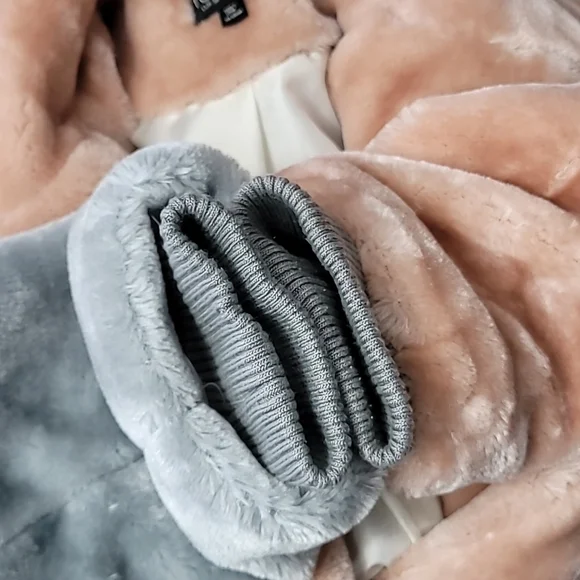 Topshop Colorblock Coat US 6 - Picture 6 of 10